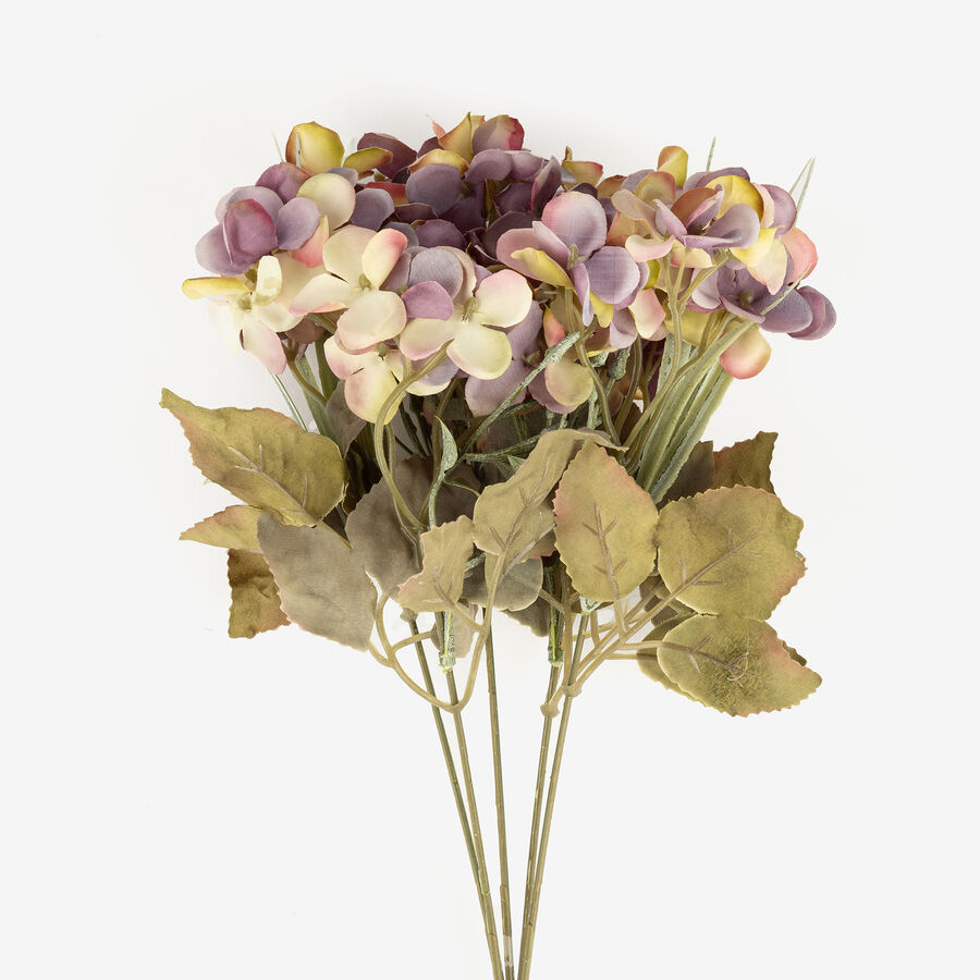 Ramo de flores artificiales hortensias artificiales
